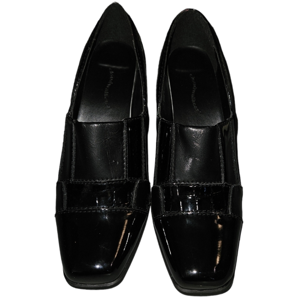 Nwot Cloudwalker Mandy Patchwork Vegan Leather Sq… - image 6